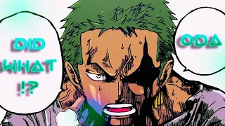 Zoro's Past Revealed by Oda in SBS: The Truth Behind His Ancestry and Kuina's Legacy