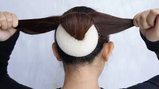 Get Gorgeous In Minutes: Hair Bun With A Donut