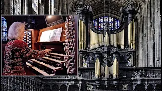 ABIDE WITH ME arr. Diane Bish - King's College Chapel Cambridge, England