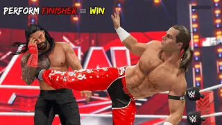 Perform A Finisher To WIN Match ft. Roman Reigns HBK Cody Rhodes Orton HHH & Drew McIntyre WWE 2K23