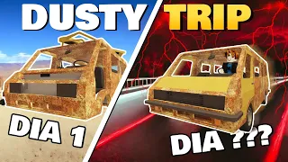 PASSEI VARIOS DIAS no DUSTY TRIP no ROBLOX!