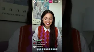 Olivia Rodrigo's Instagram Live (6/30/2021)