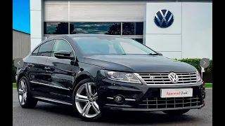 Approved Used Volkswagen CC R-Line 2.0 TDI DSG Deep Black | Wrexham Volkswagen