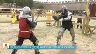 El Castillo de Belmonte, capital del combate medieval. Ancha es Castilla - La Mancha.