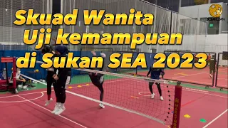 Skuad Sepaktakraw Wanita Malaysia di SEA Games 2023