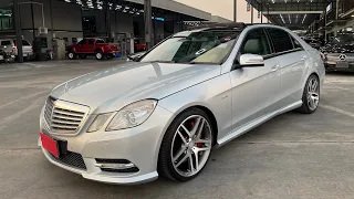 ห้ามพลาด หล่อสุดกว่าแน่แค่ขับคันนี้ benz e250 cdi w212 ดีเซล rare item