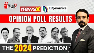 NewsX Opinion Poll: The National Picture & State by State Predictions | India's Biggest Opinion Poll