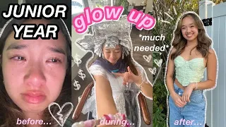 JUNIOR YEAR GLOW UP | nails, hair, & self-care 🧖‍♀️ +YouTube  Creator Summit VLOG