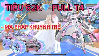 [ZING SPEED MB] TIÊU 62k 💎 SĂN FULL T4 - MA PHÁP 30 KHUYNH THẾ CỰC ĐẸP !