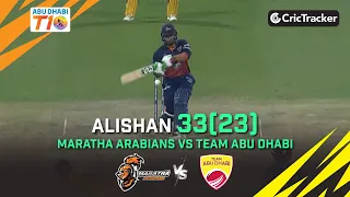 Maratha Arabians vs Team Abu Dhabi | Alishan 33(23) | Match 20 | Abu Dhabi T10 League Season 4