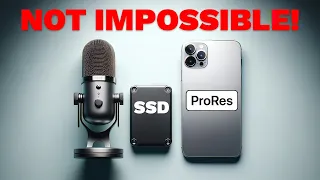 Record 4K 60 ProRes & External Audio TOGETHER on iPhone 15 Pro