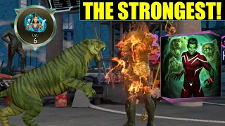 Beast Boy In Solo Raids Is The Strongest Character In The Game! (F2P) Injustice 2 Mobile