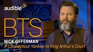 Behind the Scenes Interview with Nick Offerman, on Why He Loves Narrating Mark Twain | Audible