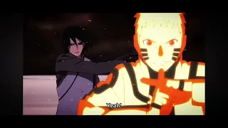 NARUTO AND SASUKE VS MOMOSHIKI AMV