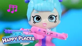 Happy Places | Shopkins - Lunchtime at Happyville High Webisode Compilation | Videos For Kids