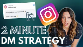 Steal My 2 Minute DM Strategy (3X sales via ManyChat) | 2 Minute Tutorial