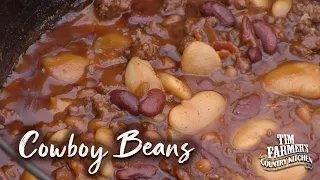 Cowboy Beans Recipe | Cowboy Campfire Cooking