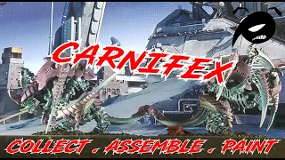 Warhammer 40K Tyranids: Painting and Magnetizing the Carnifex