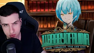 ВИЗУАЛЬНАЯ НОВЕЛЛА С ЭЛЕМЕНТАМИ ГЕЙМПЛЕЯ ► HELLYEAHPLAY ИГРАЕТ В LIBRARY OF RUINA #1