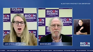 Election Protection Briefing with Jen O’Malley Dillon and Bob Bauer | Joe Biden for President