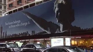 Billboard Ad Showing Statue of Liberty Giving Nazi Salute Sparks Outrage