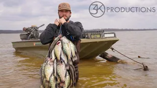 Wading for Mississippi Crappie | Low Water and Big Fish