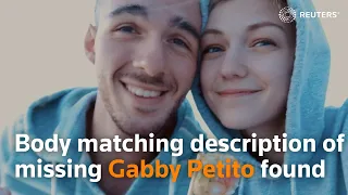 Gabby Petito's body believed to be found