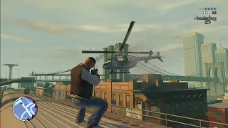 GTA 4 TBOGT - Stealing a Train + APC Tank Rampage + Six Star Escape