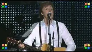 Paul McCartney Brazil - Blackbird, Here today, Dance tonight