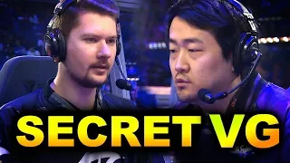 SECRET vs VG - EU vs CHINA ELIMINATION! - TI9 THE INTERNATIONAL 2019 DOTA 2