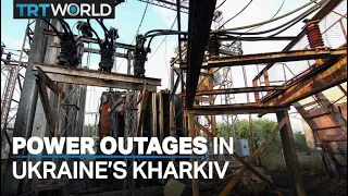 Kharkiv officials blame Russian shelling for power outages