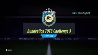 Bundesliga TOTS Challenge 3 SBC - CHEAPEST METHOD!!! | FIFA22