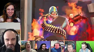 Extras from "How it FEELS to Play Pyro in TF2" [REACTION MASH-UP]#1974