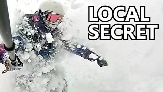 The Local Powder Snowboarding Secret