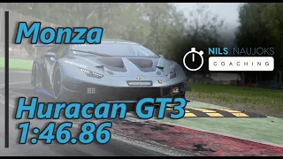 Hotlap: Monza - Huracan GT3 - 1:46.86 - Assetto Corsa Competizione