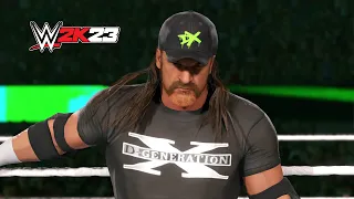 WWE 2K23 - Triple H DX ATTIRE FULL ENTRANCE!