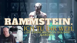 FIRST TIME REACTION  Rammstein - Ich Tu Dir Weh (Live from Madison Square Garden)