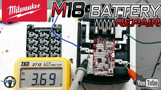 Milwaukee M18 Lithium Battery Troubleshooting and Repair (Solved)