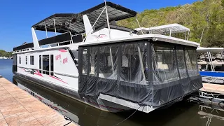 Houseboat For Sale Lake Cumberland, 2001 Sunstar 16 X 75