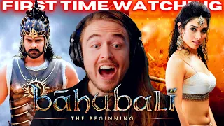 **EPIC INSANITY!!** Bahubali: The Beginning (2015) Reaction: FIRST TIME WATCHING