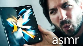 asmr UNBOXING SAMSUNG GALAXY Z FOLD 4 (Primera vez usando android)