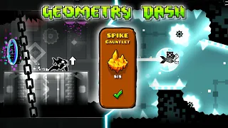 САМЫЙ КОЛЮЧИЙ ГАУНТЛЕТ!!! (SPIKE GAUNTLET) ► Geometry Dash #50