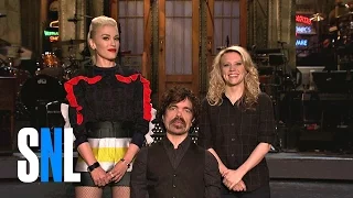 Gwen Stefani Asks SNL Host Peter Dinklage About Jon Snow