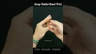 BEST Magic. Best Rubberband Trick (59). #magic #magictrick #bestmagic #shorts #rubberbandtricks