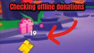 Checking offline donations.. (part 1)