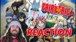 Fairy Tail Anime ALL Openings / Intros 1-26 Blind REACTION!