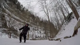 A Winter Hike at Taughannock Falls