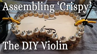 Assembling 'Crispy', our Sacrilegious DIY Violin Kit