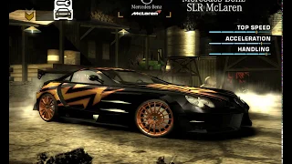 NFS MW 2005 Mercedes-Benz SLR McLaren Top Speed 320 MPH