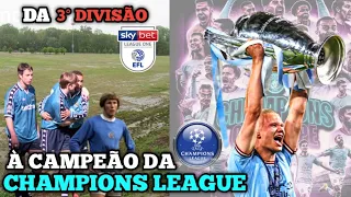 A TRAJETÓRIA DO MANCHESTER CITY CAMPEÃO DA CHAMPIONS LEAGUE!